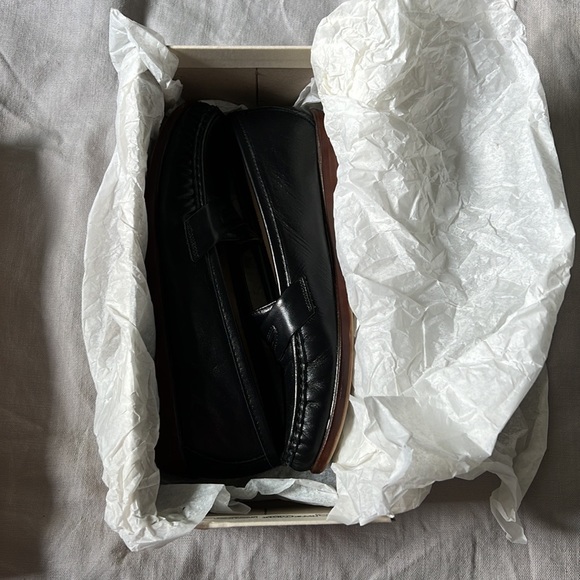 SAS Black Leather Loafer Size 8 NARROW (S) - Picture 9 of 9